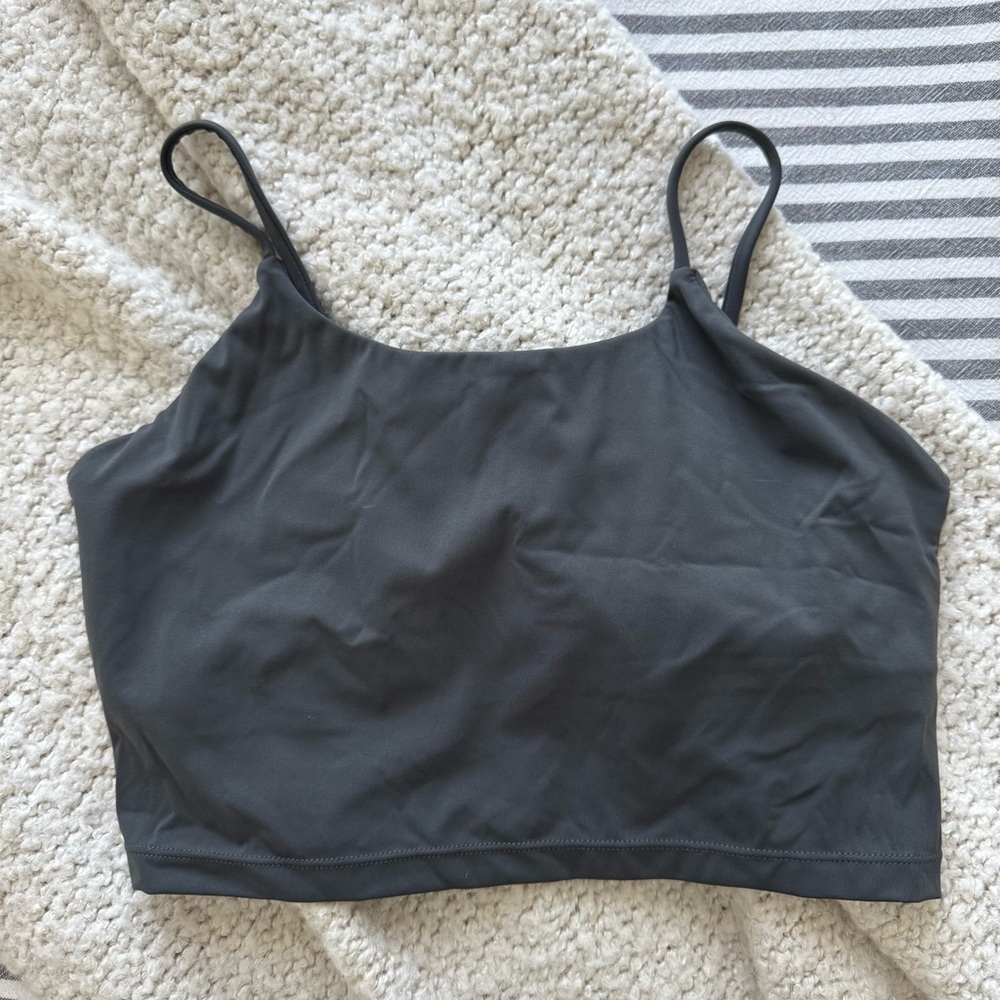 Adanola Ultimate Tank Bra Graphite Grey